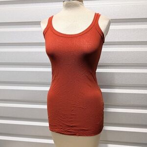 PETIT POIS long mesh scoop tank top S M